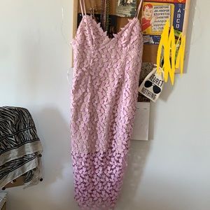 Pink Bardot dress size 10